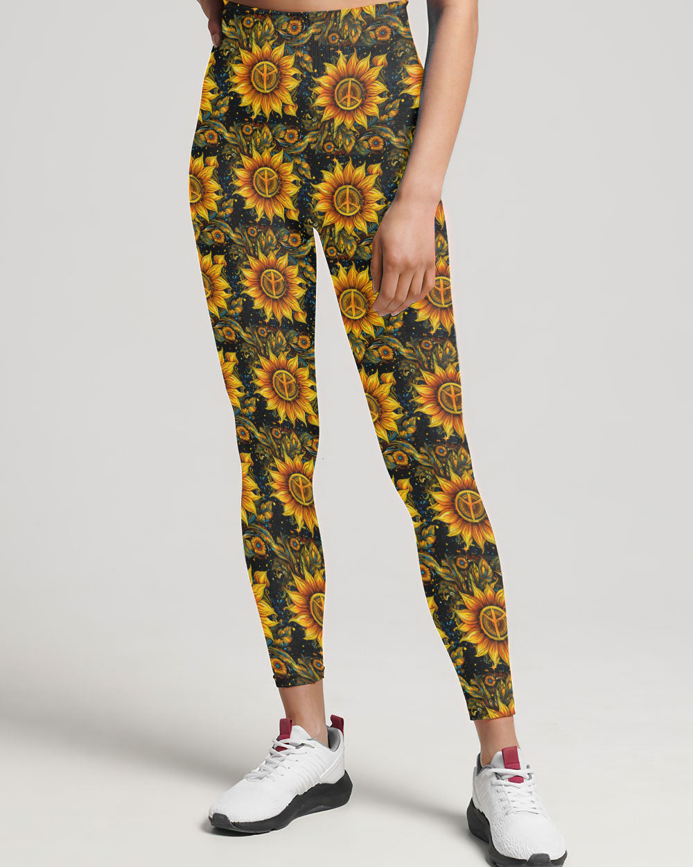 SHE IS LIFE ITSELF SUNFLOWER ALL OVER PRINT - TY3006235