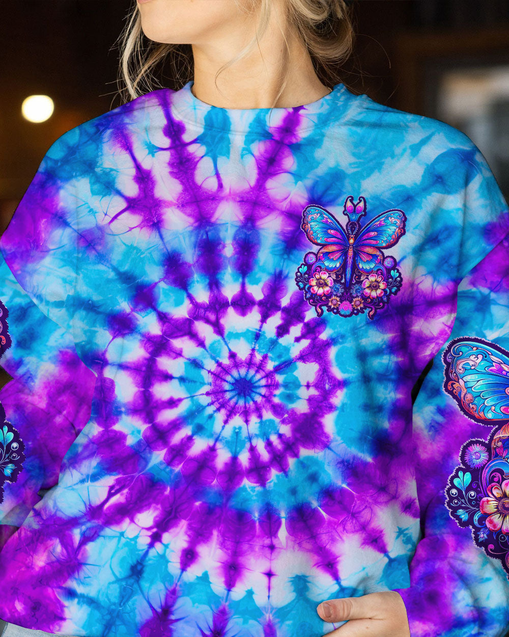JUST BELIEVE TIE DYE ALL OVER PRINT - TY3007231