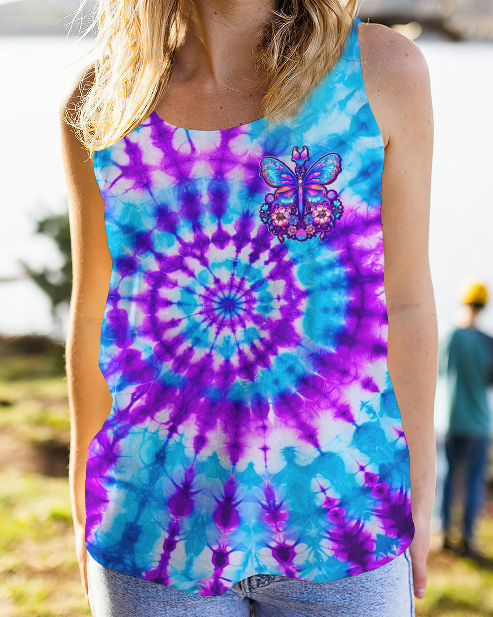 JUST BELIEVE TIE DYE ALL OVER PRINT - TY3007231