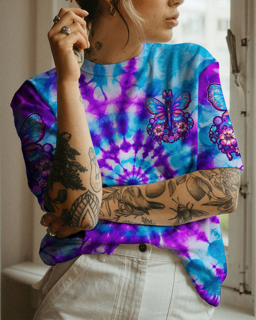 JUST BELIEVE TIE DYE ALL OVER PRINT - TY3007231