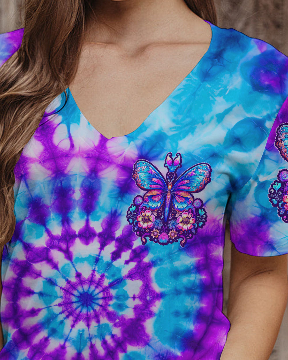 JUST BELIEVE TIE DYE ALL OVER PRINT - TY3007231