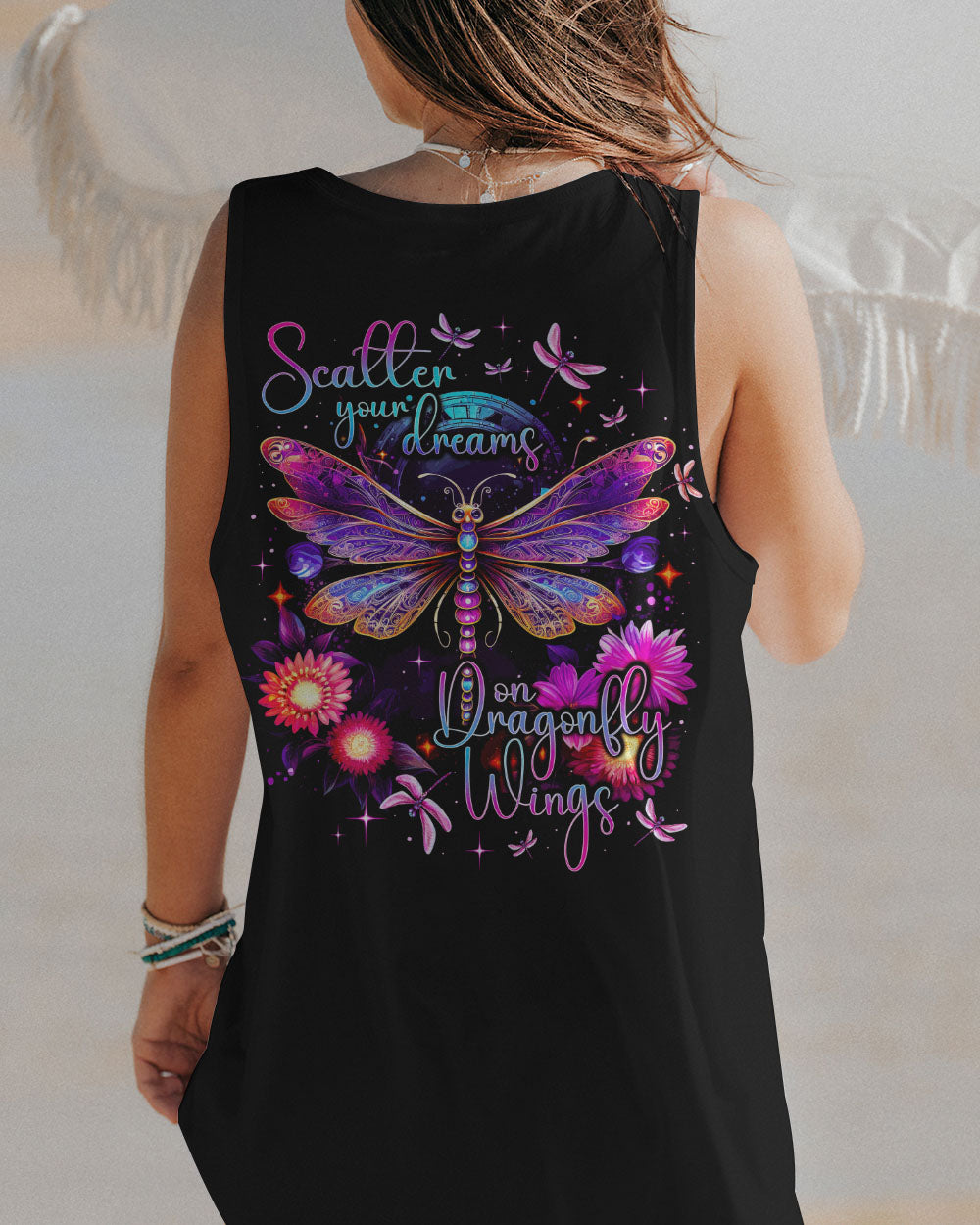 SCATTER YOUR DREAM DRAGONFLY ALL OVER PRINT - TY3008231
