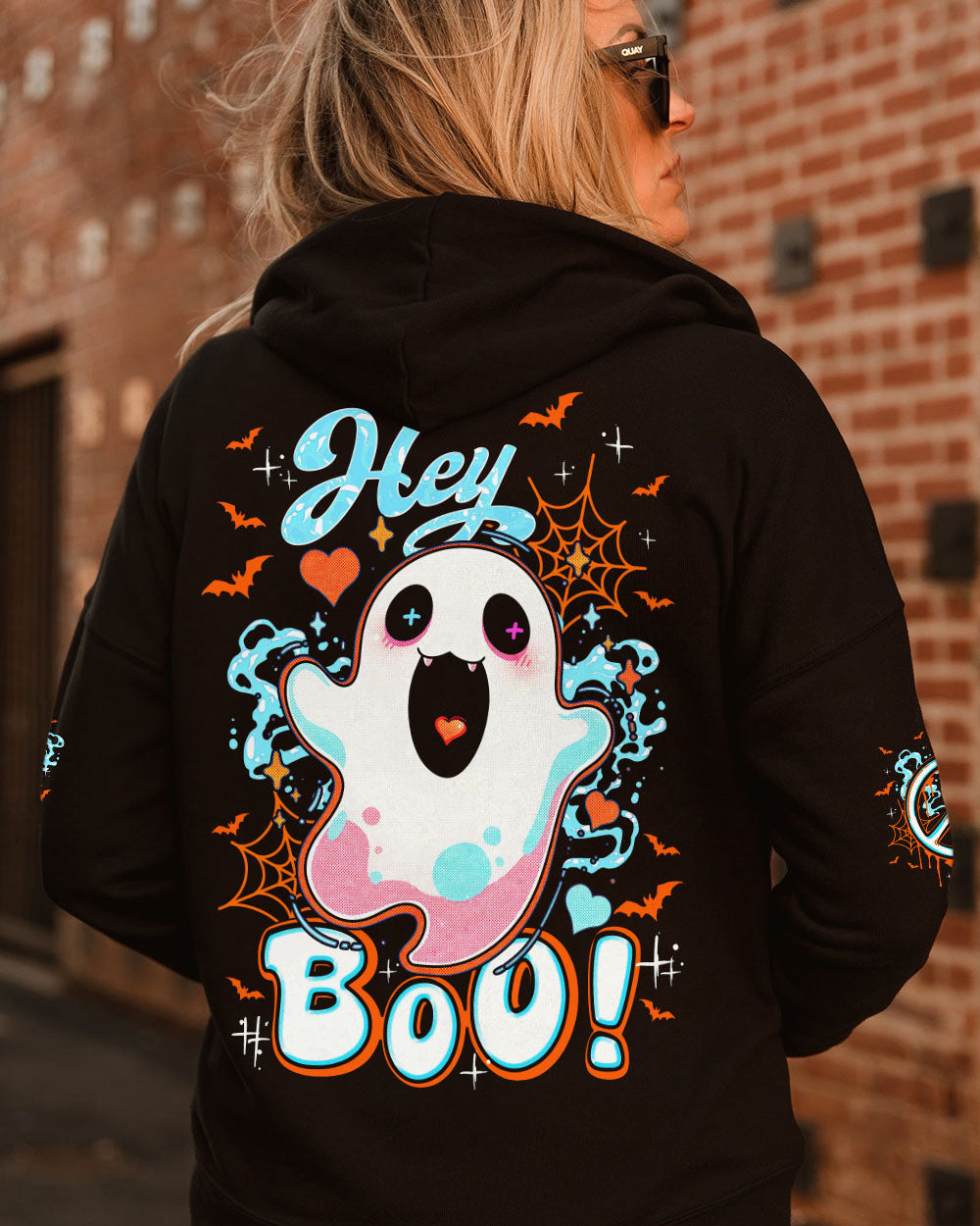 HEY BOO HALLOWEEN ALL OVER PRINT - TY3107251
