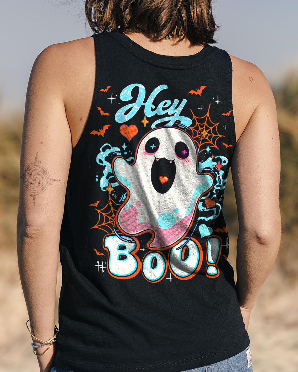 HEY BOO HALLOWEEN ALL OVER PRINT - TY3107251
