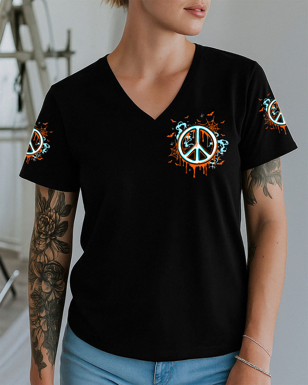 HEY BOO HALLOWEEN ALL OVER PRINT - TY3107251
