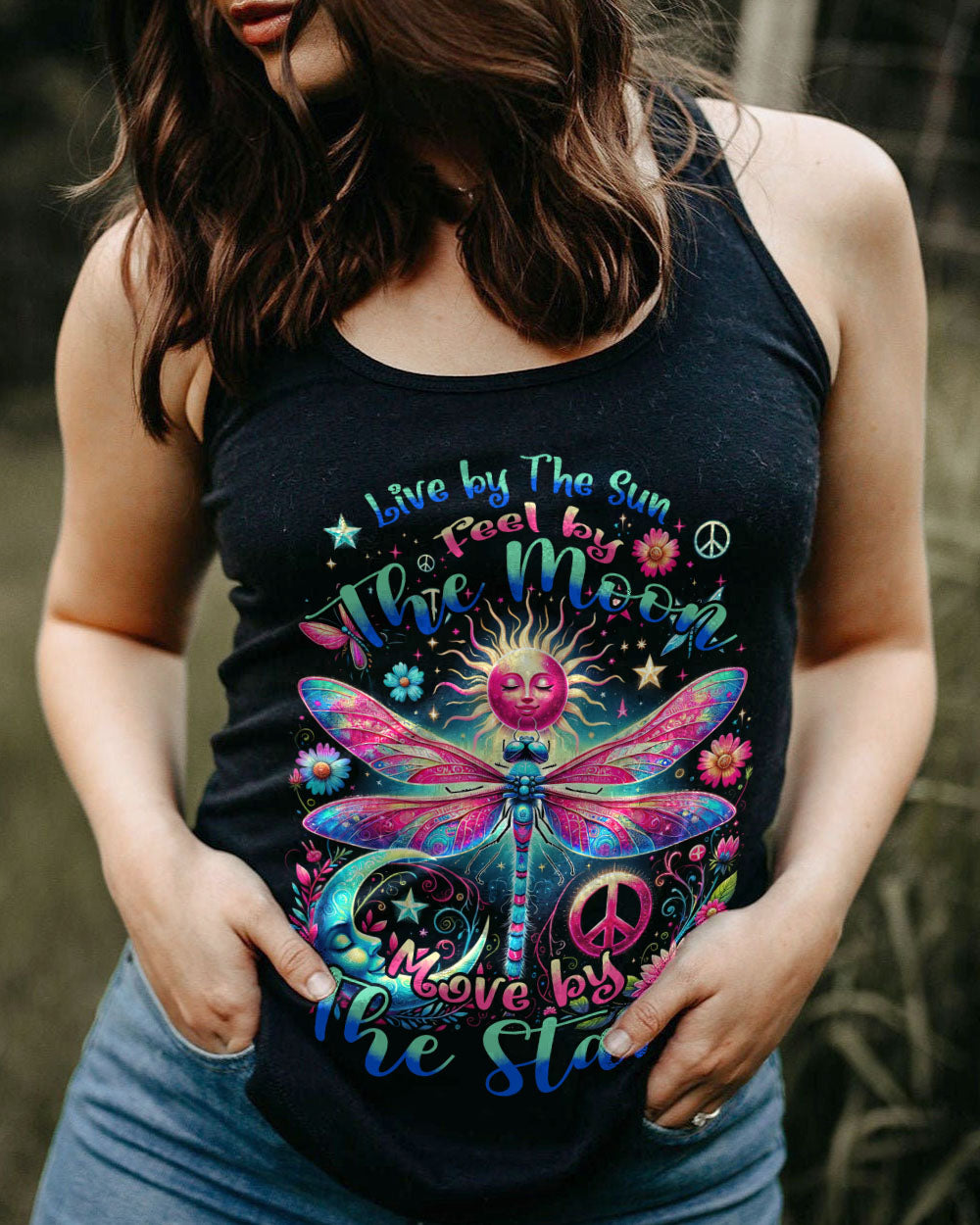 LIVE BY THE SUN DRAGONFLY ALL OVER PRINT - TYHI0205241