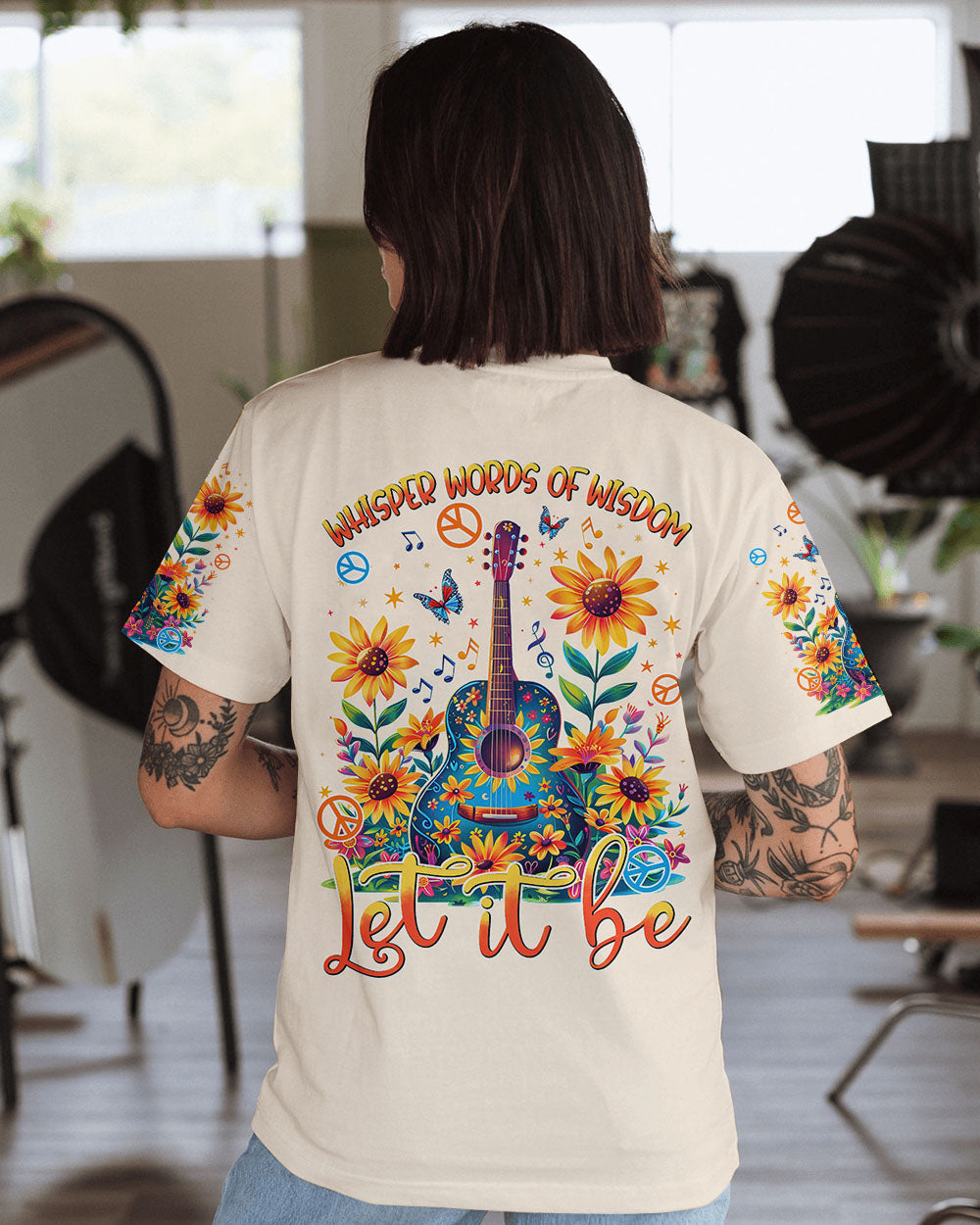 WHISPER WORDS OF WISDOM GUITAR ALL OVER PRINT - TYHI0305242