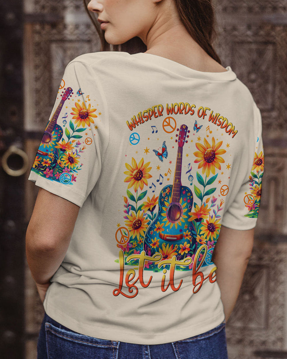 WHISPER WORDS OF WISDOM GUITAR ALL OVER PRINT - TYHI0305242