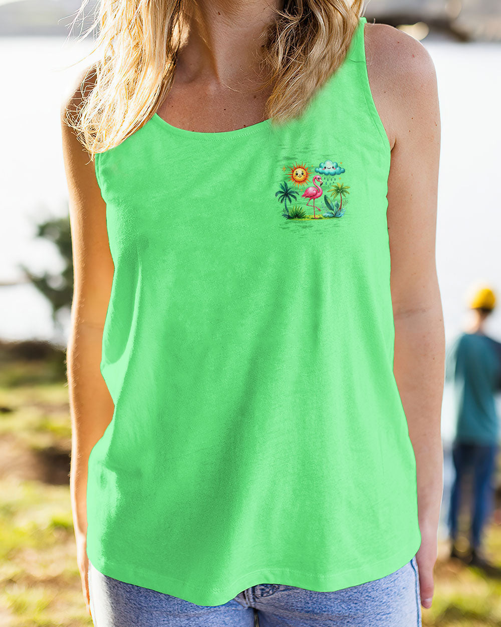 DANCE IN THE RAIN FLAMINGO ALL OVER PRINT - TYHI0307243