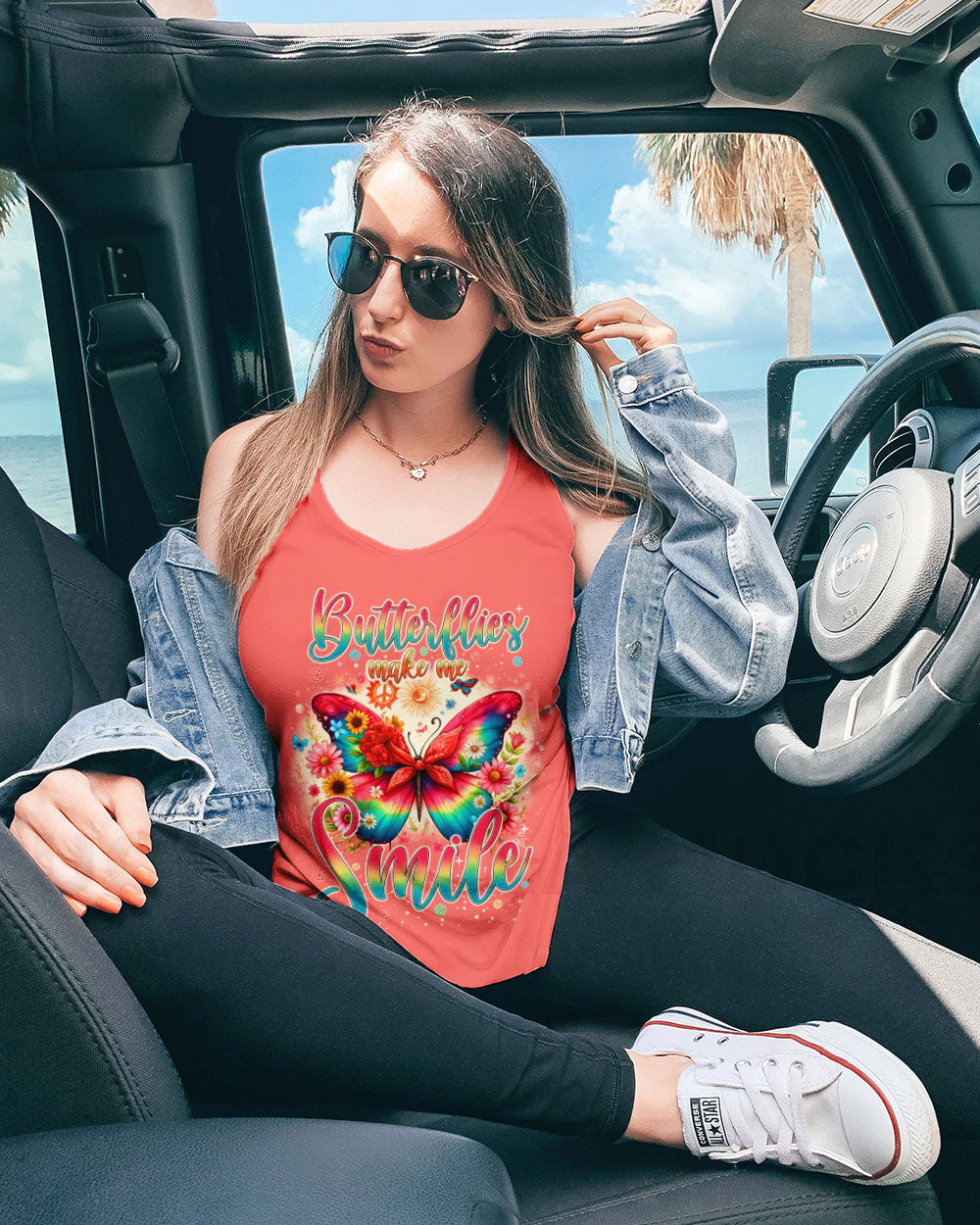 BUTTERFLIES MAKE ME SMILE ALL OVER PRINT - TYHI1006241