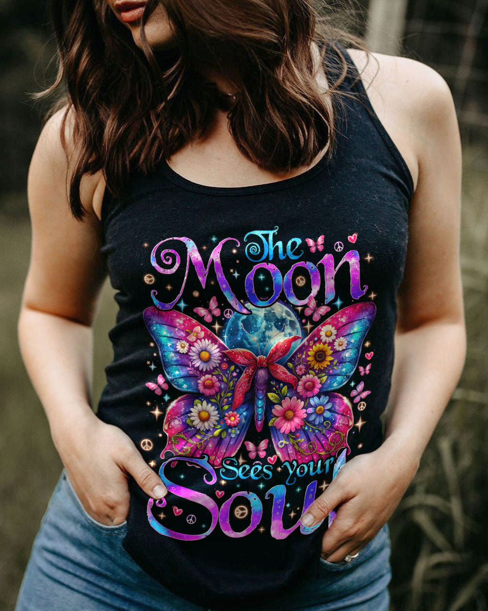 THE MOON SEES YOUR SOUL BUTTERFLY ALL OVER PRINT - TYHI1106243