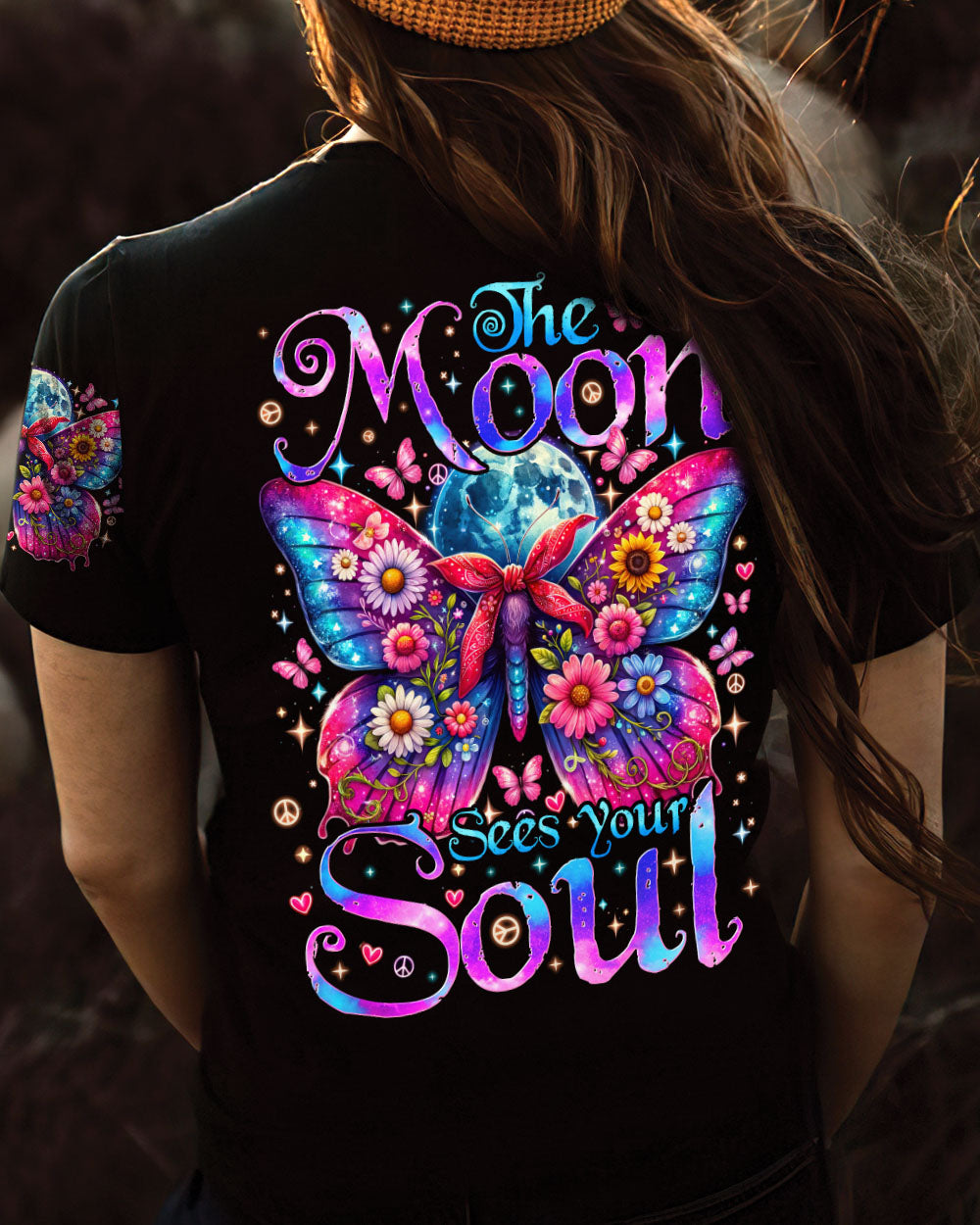 THE MOON SEES YOUR SOUL BUTTERFLY ALL OVER PRINT - TYHI1106243