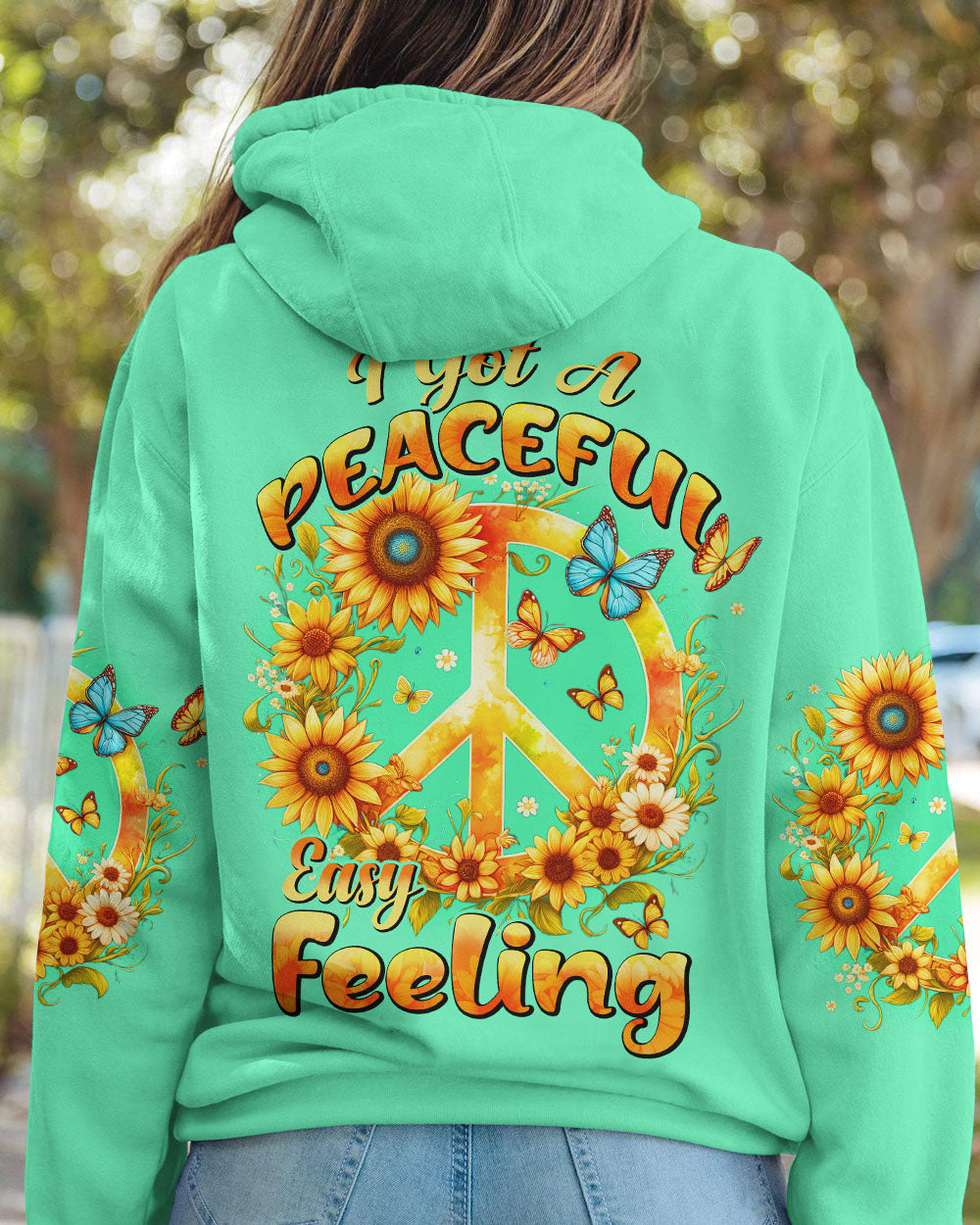 I GOT A PEACEFUL EASY FEELING ALL OVER PRINT - TYHI1305242