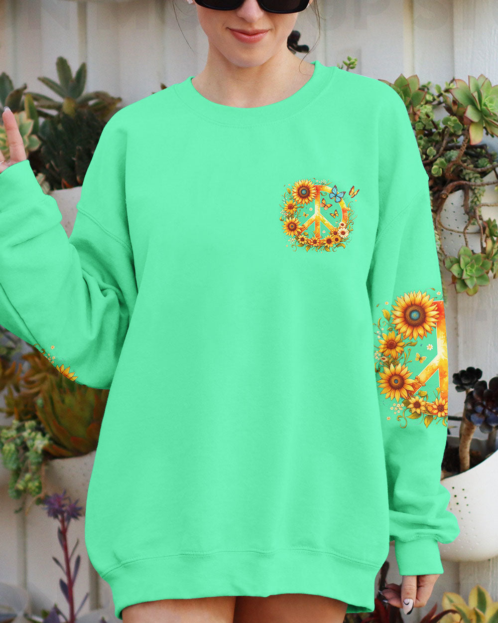 I GOT A PEACEFUL EASY FEELING ALL OVER PRINT - TYHI1305242