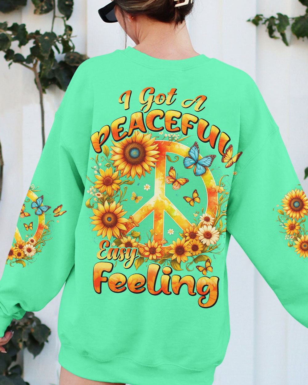 I GOT A PEACEFUL EASY FEELING ALL OVER PRINT - TYHI1305242
