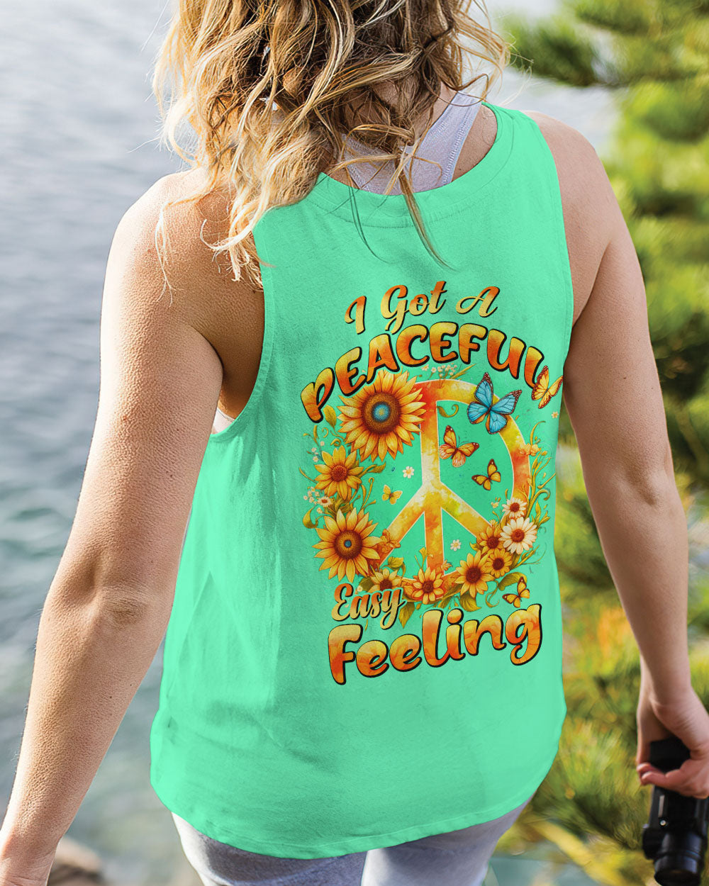 I GOT A PEACEFUL EASY FEELING ALL OVER PRINT - TYHI1305242