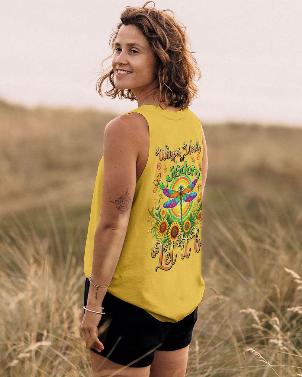 WHISPER WORDS OF WISDOM LET IT BE DRAGONFLY ALL OVER PRINT - TYHI1507242