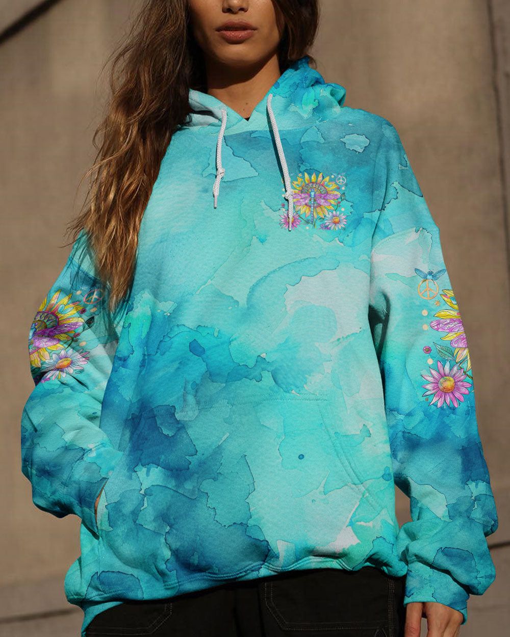 A BEAUTIFUL HEART DRAGONFLY ALL OVER PRINT - TYHI1607242