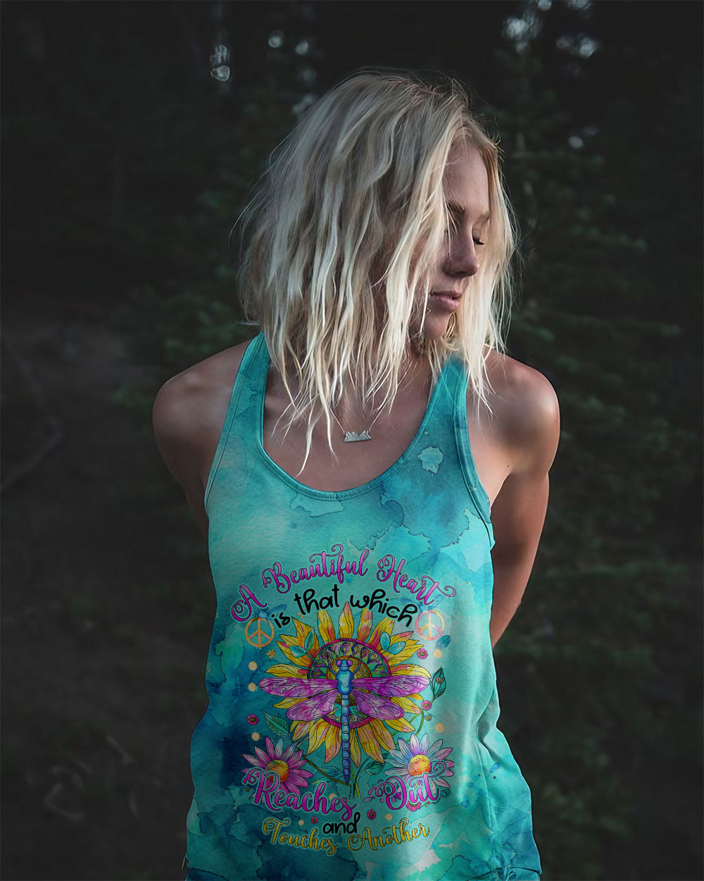 A BEAUTIFUL HEART DRAGONFLY ALL OVER PRINT - TYHI1607242