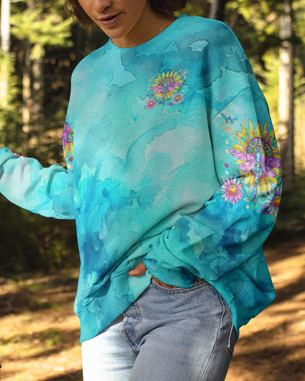 A BEAUTIFUL HEART DRAGONFLY ALL OVER PRINT - TYHI1607242