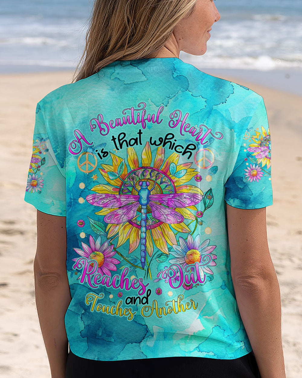 A BEAUTIFUL HEART DRAGONFLY ALL OVER PRINT - TYHI1607242