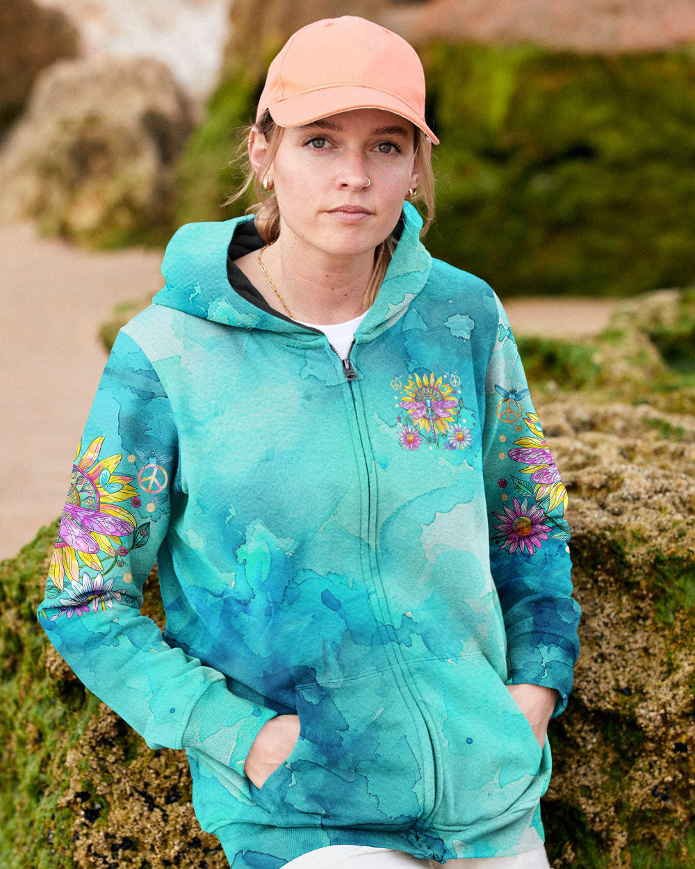 A BEAUTIFUL HEART DRAGONFLY ALL OVER PRINT - TYHI1607242