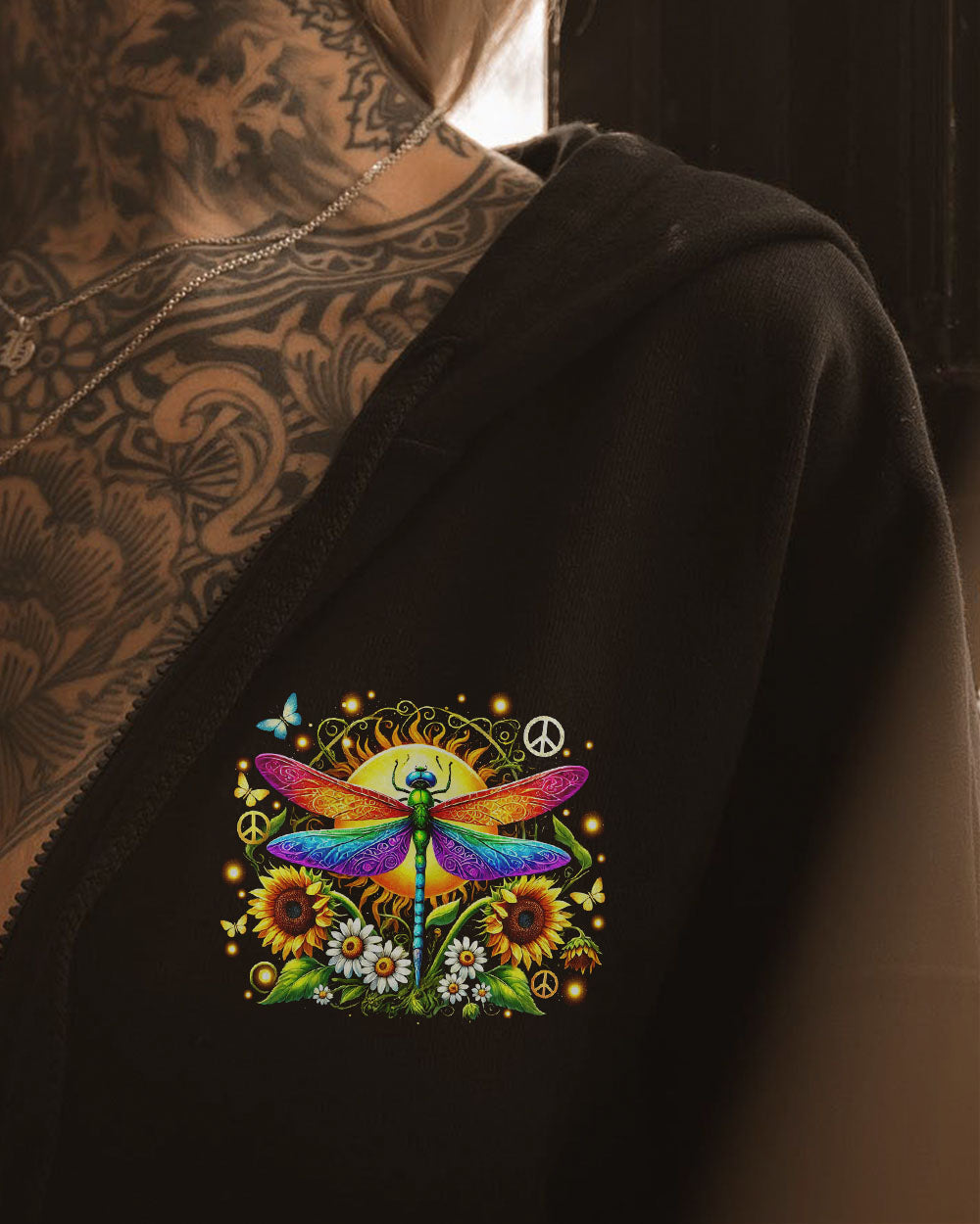 HELLO DARKNESS MY OLD FRIEND DRAGONFLY ALL OVER PRINT - TYHI1707242