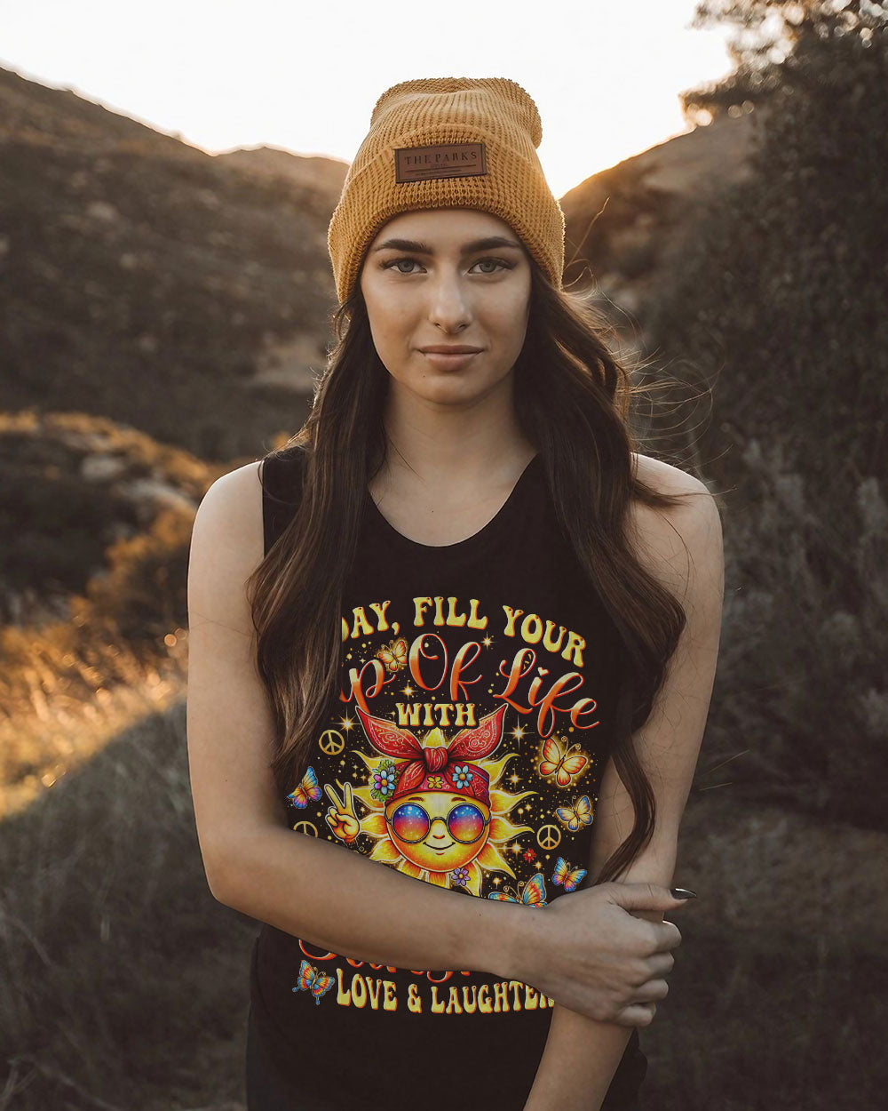 SUNSHINE LOVE AND LAUGHTER ALL OVER PRINT - TYHI2106241