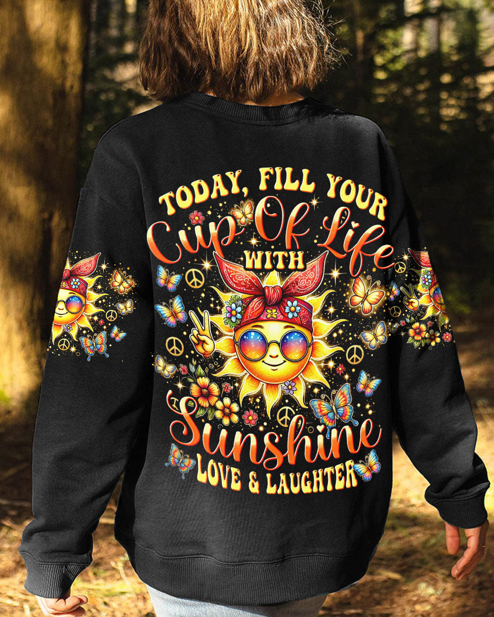 SUNSHINE LOVE AND LAUGHTER ALL OVER PRINT - TYHI2106241