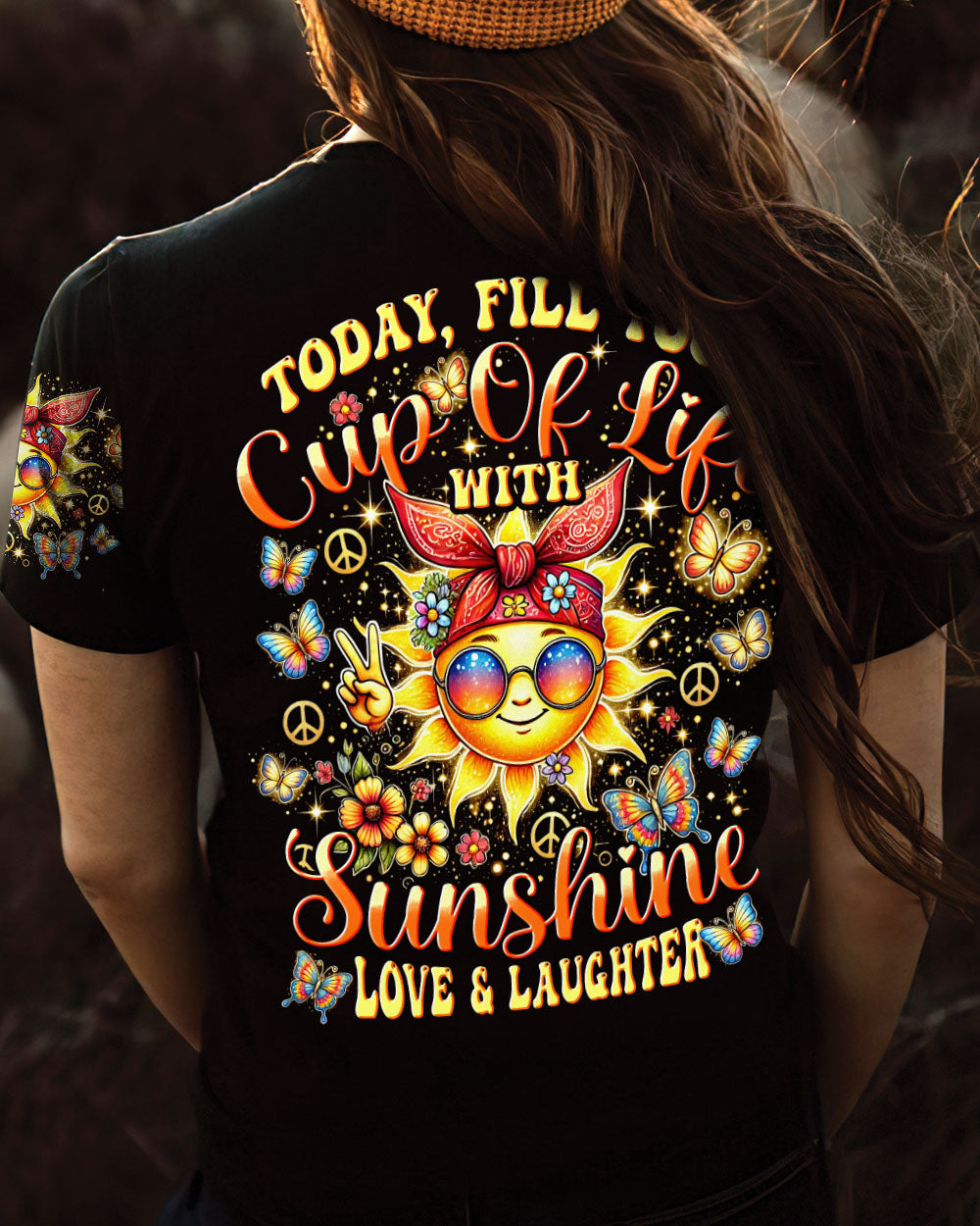 SUNSHINE LOVE AND LAUGHTER ALL OVER PRINT - TYHI2106241