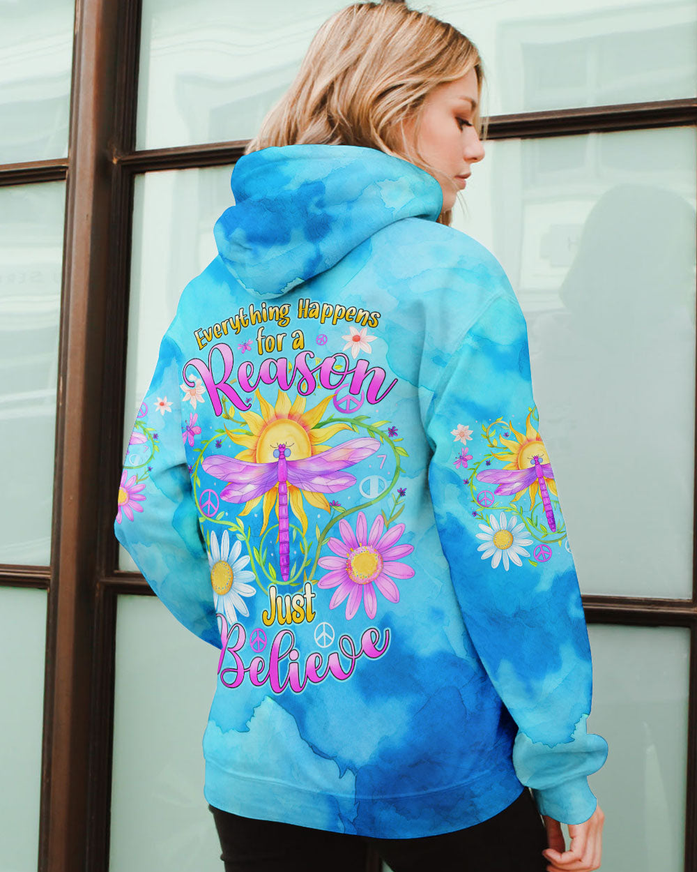 JUST BELIEVE DRAGONFLY ALL OVER PRINT - TYHI2307242