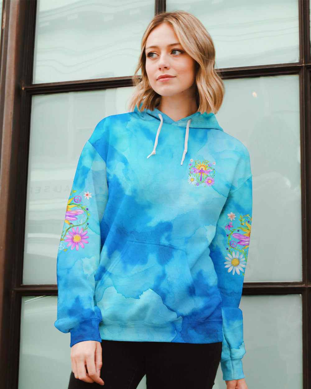 JUST BELIEVE DRAGONFLY ALL OVER PRINT - TYHI2307242