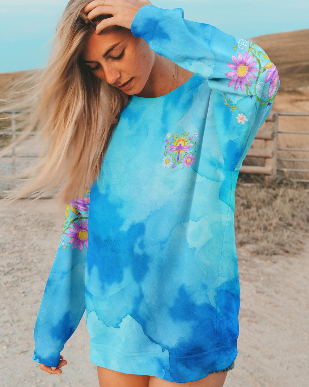 JUST BELIEVE DRAGONFLY ALL OVER PRINT - TYHI2307242