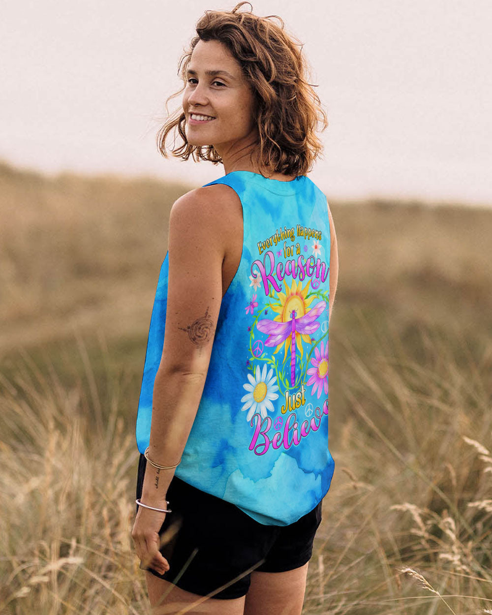 JUST BELIEVE DRAGONFLY ALL OVER PRINT - TYHI2307242
