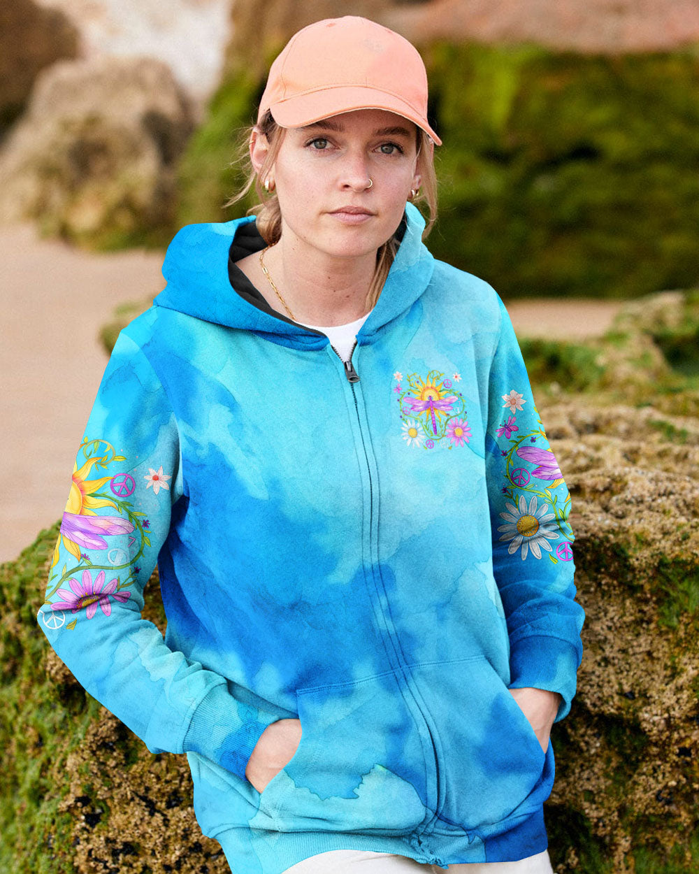 JUST BELIEVE DRAGONFLY ALL OVER PRINT - TYHI2307242