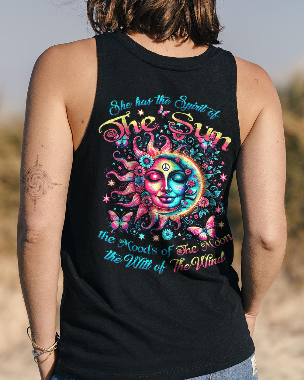 SHE HAS THE SPIRIT OF THE SUN ALL OVER PRINT - TYHI2404243