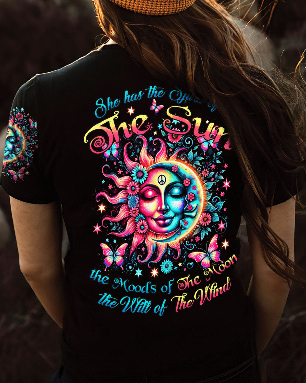 SHE HAS THE SPIRIT OF THE SUN ALL OVER PRINT - TYHI2404243