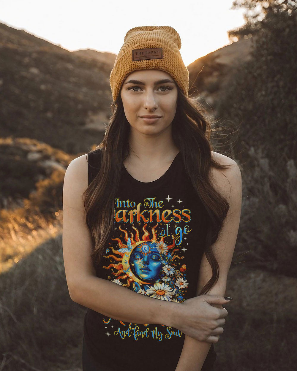 INTO THE DARKNESS I GO ALL OVER PRINT - TYHI2507242