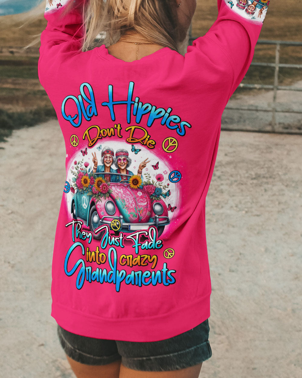 OLD HIPPIES ALL OVER PRINT - TYHI2604241