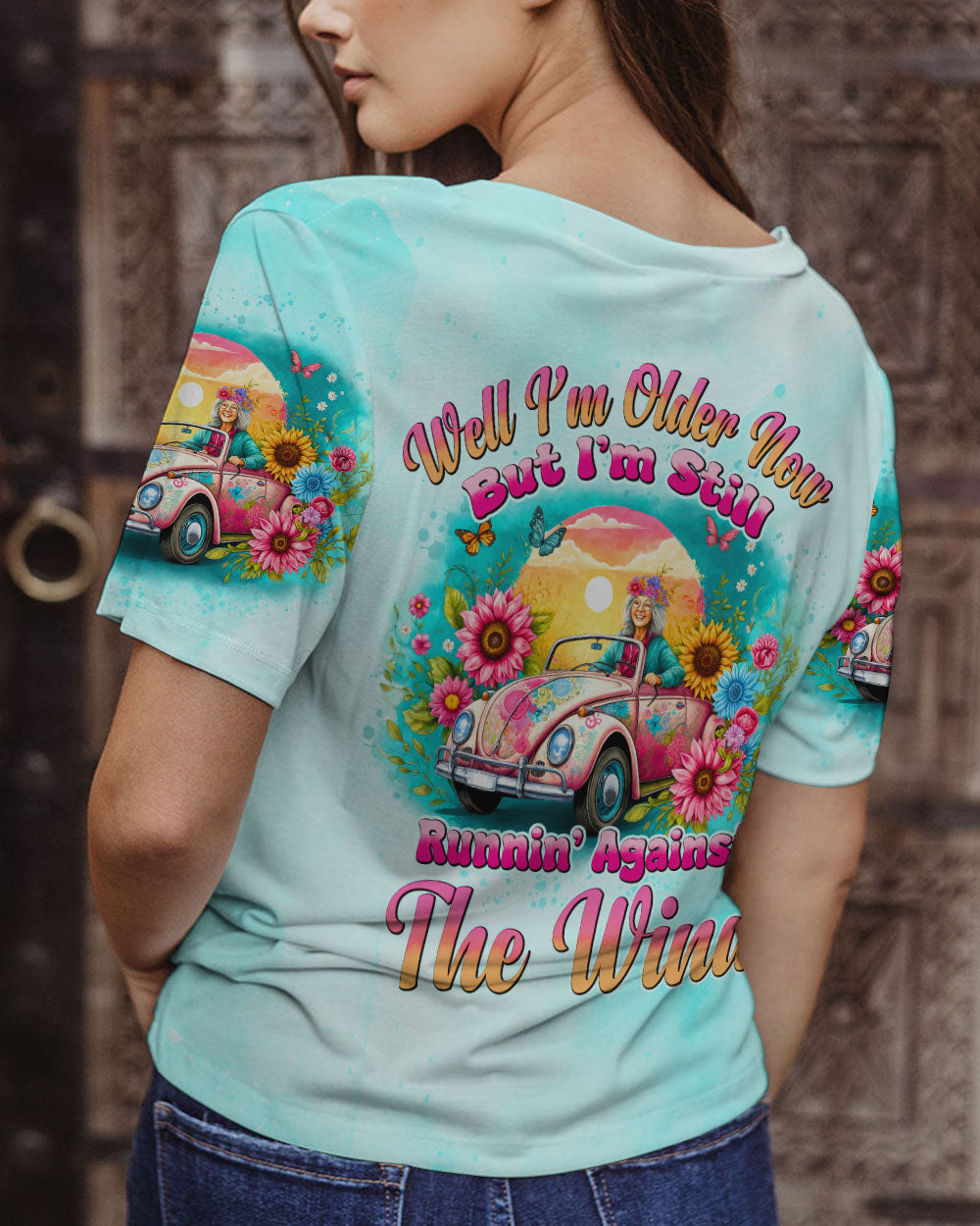 RUNNING AGAINST THE WIND ALL OVER PRINT - TYHI2604243