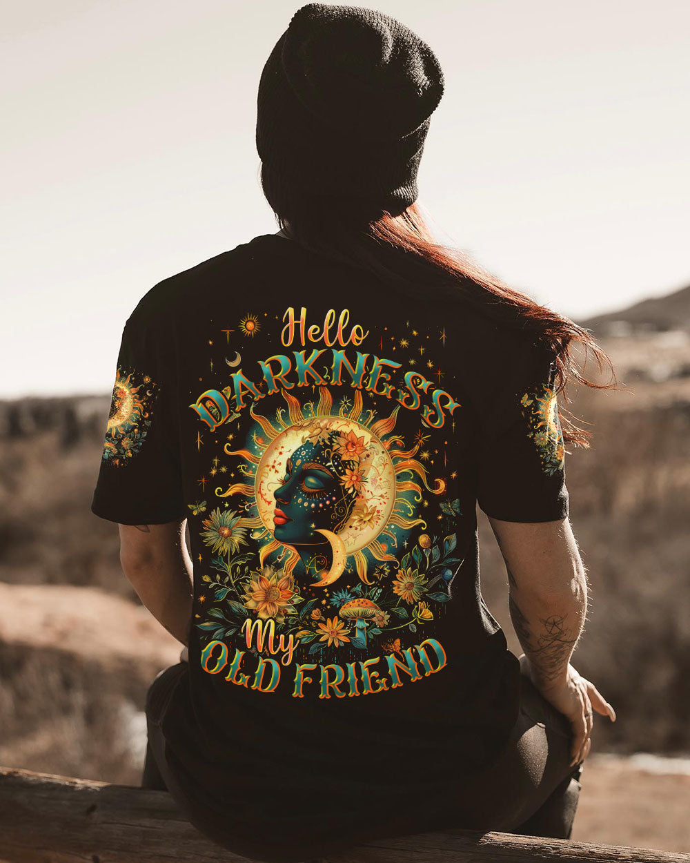 HELLO DARKNESS MY OLD FRIEND ALL OVER PRINT - TYHI2607242