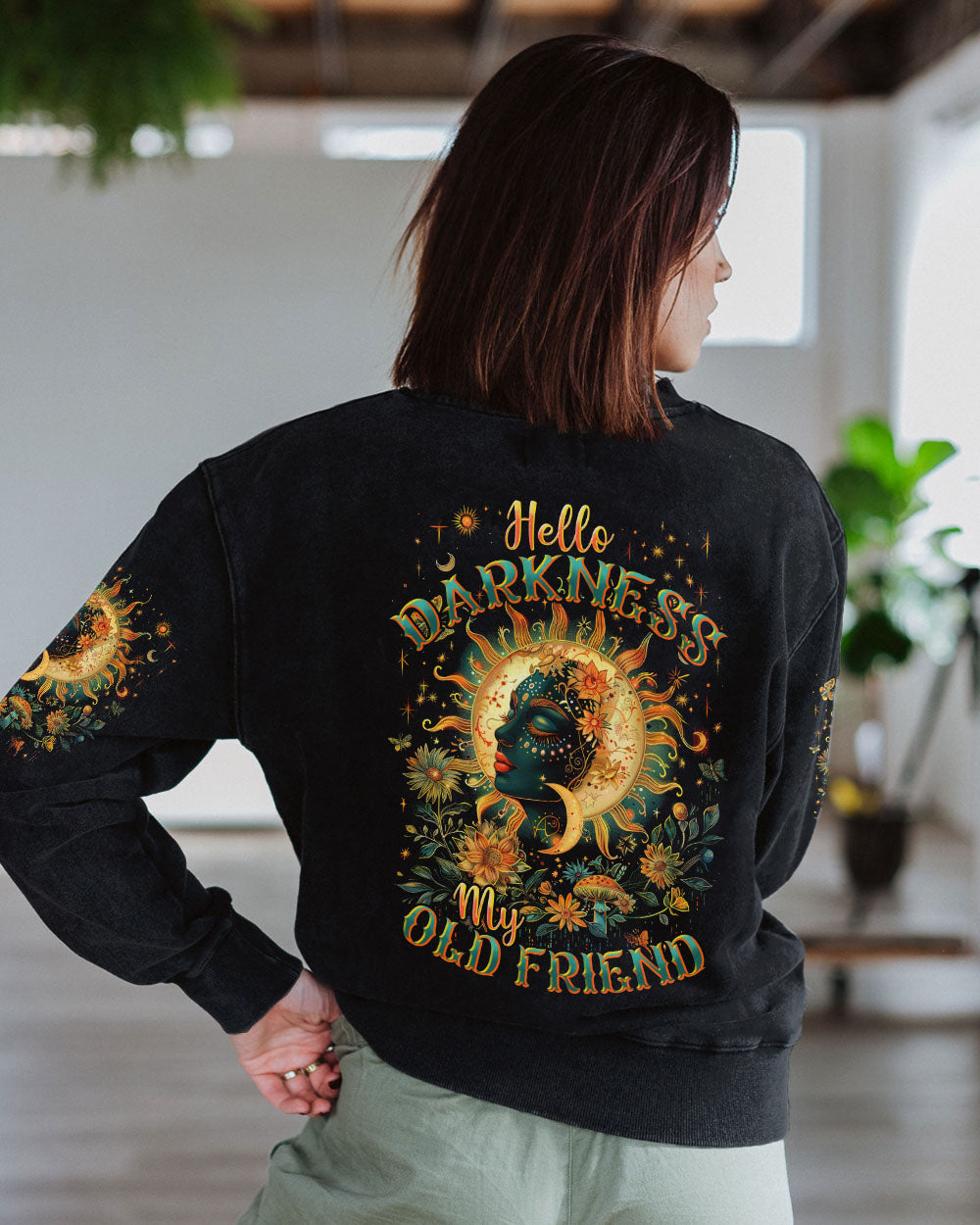 HELLO DARKNESS MY OLD FRIEND ALL OVER PRINT - TYHI2607242