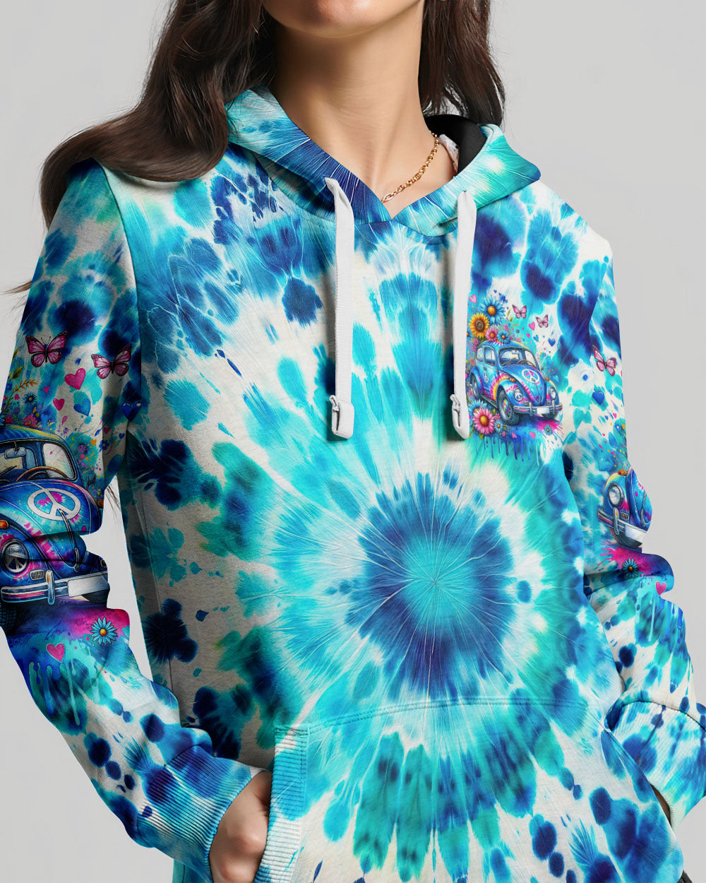 RUNNING AGAINST THE WIND TIE DYE ALL OVER PRINT - TY1901241