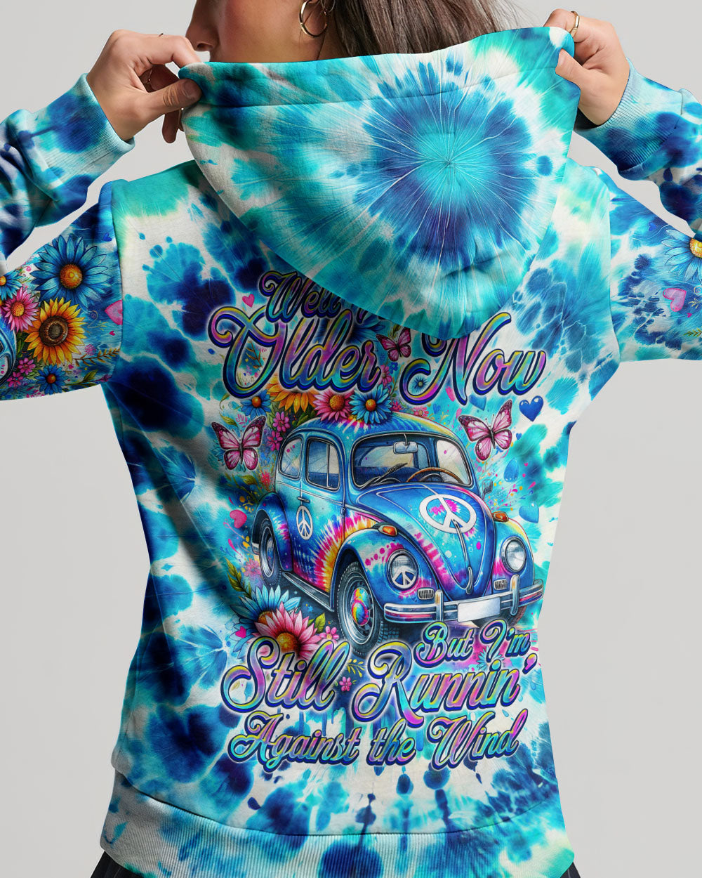 RUNNING AGAINST THE WIND TIE DYE ALL OVER PRINT - TY1901241