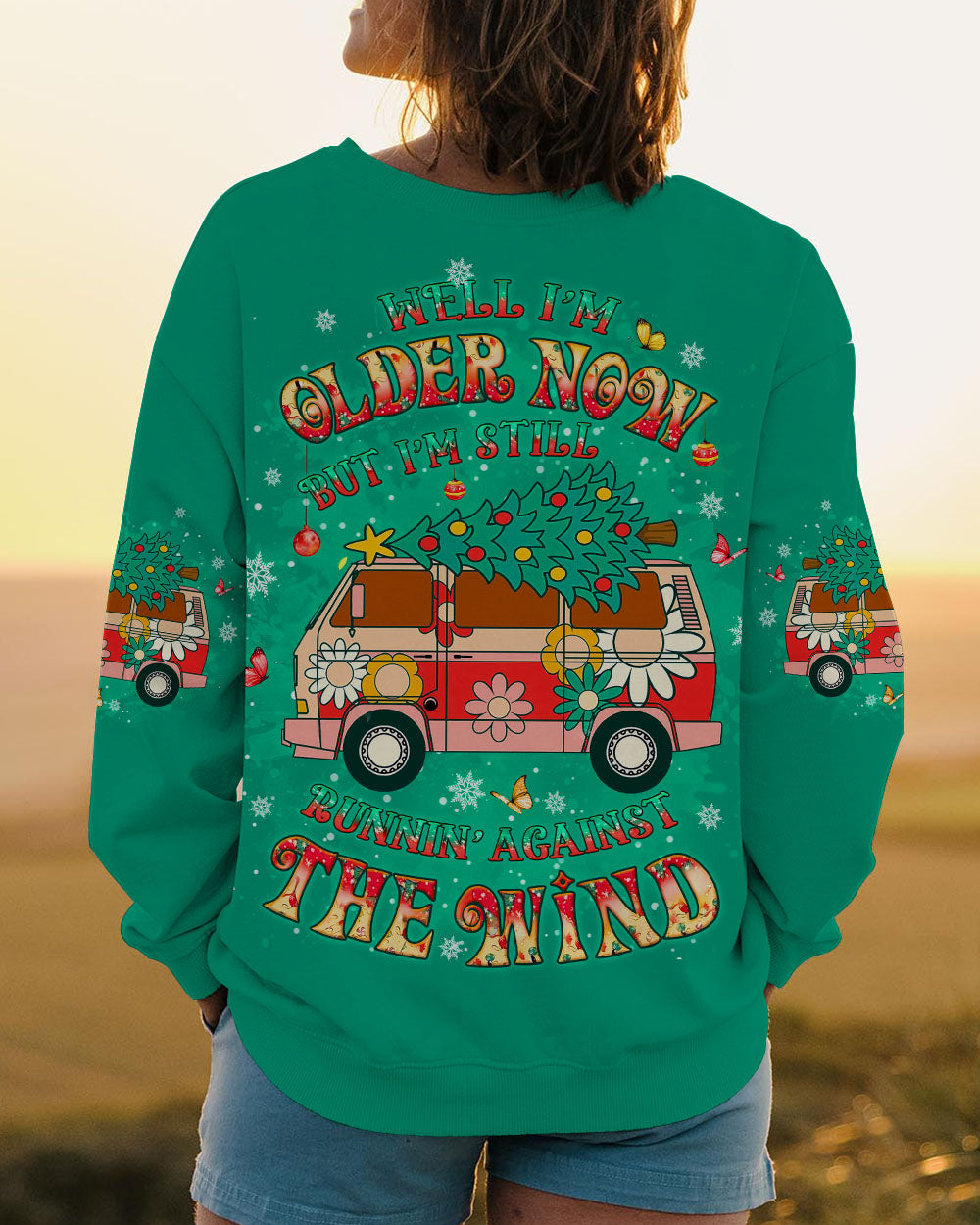 RUNNING AGAINST THE WIND CHRISTMAS ALL OVER PRINT - TYLT1211244
