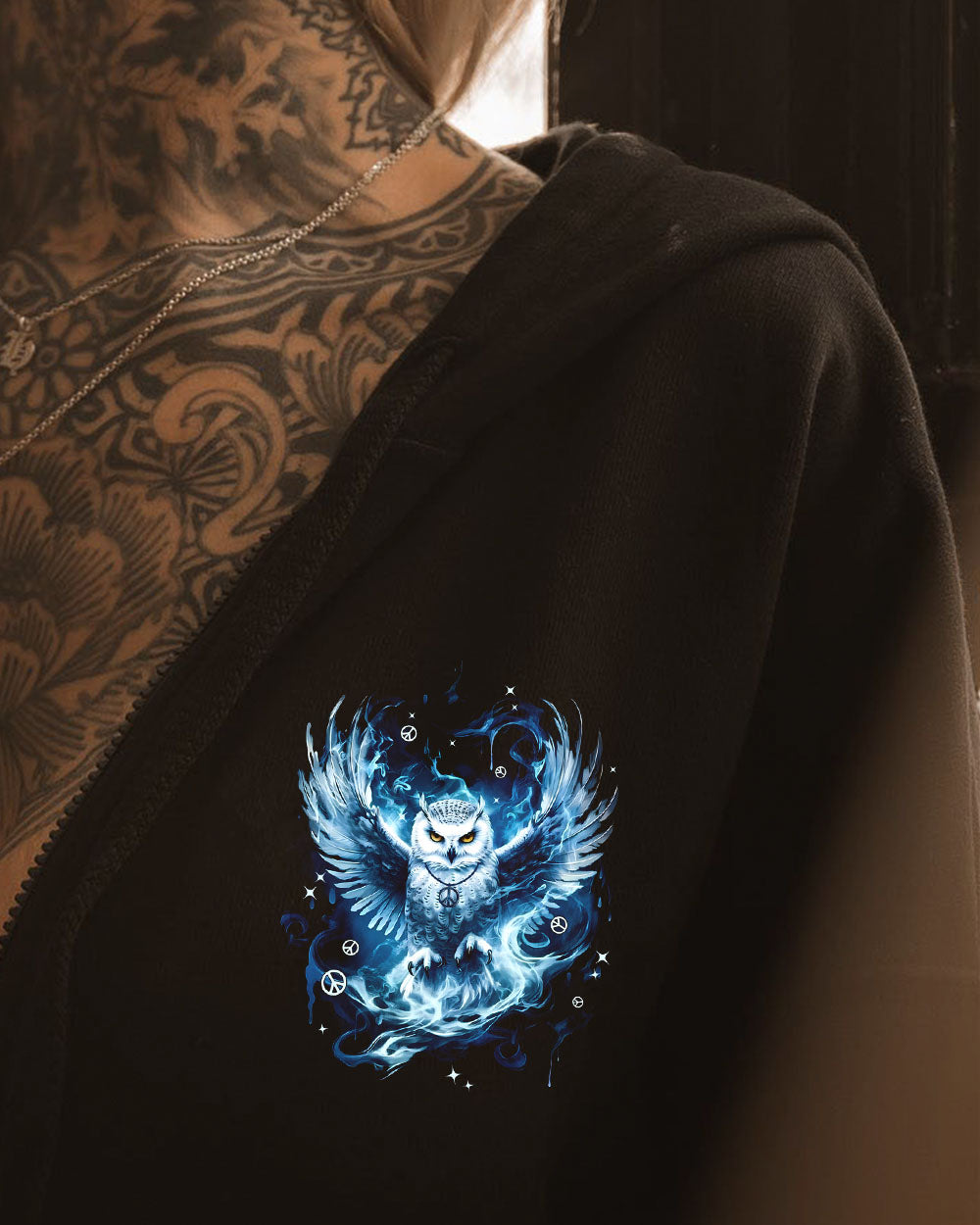 WHISPER WORDS OF WISDOM LET IT BE OWL ALL OVER PRINT - TYPQ0111251