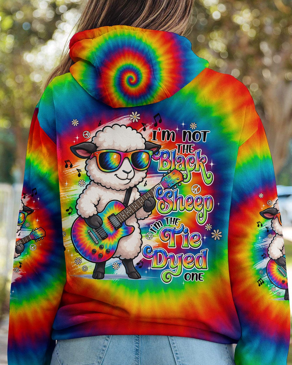 I'M THE TIE DYE ONE ALL OVER PRINT - TYPQ0207251