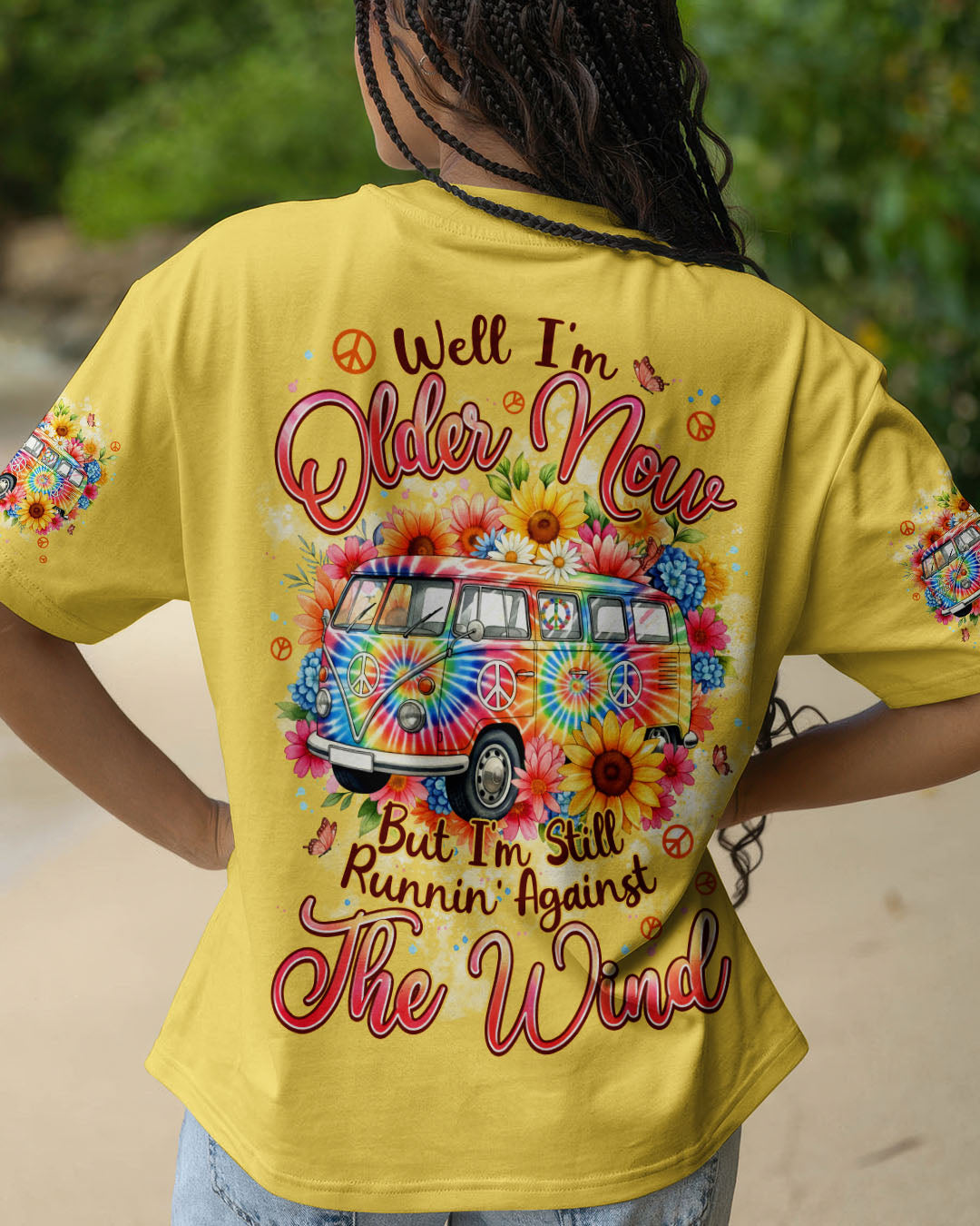 RUNNING AGAINST THE WIND CAR TIE DYE ALL OVER PRINT - TYPQ0312252