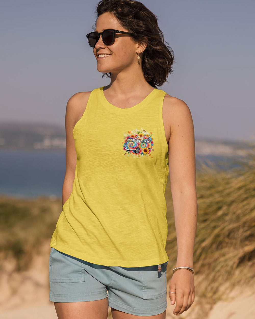 RUNNING AGAINST THE WIND CAR TIE DYE ALL OVER PRINT - TYPQ0312252