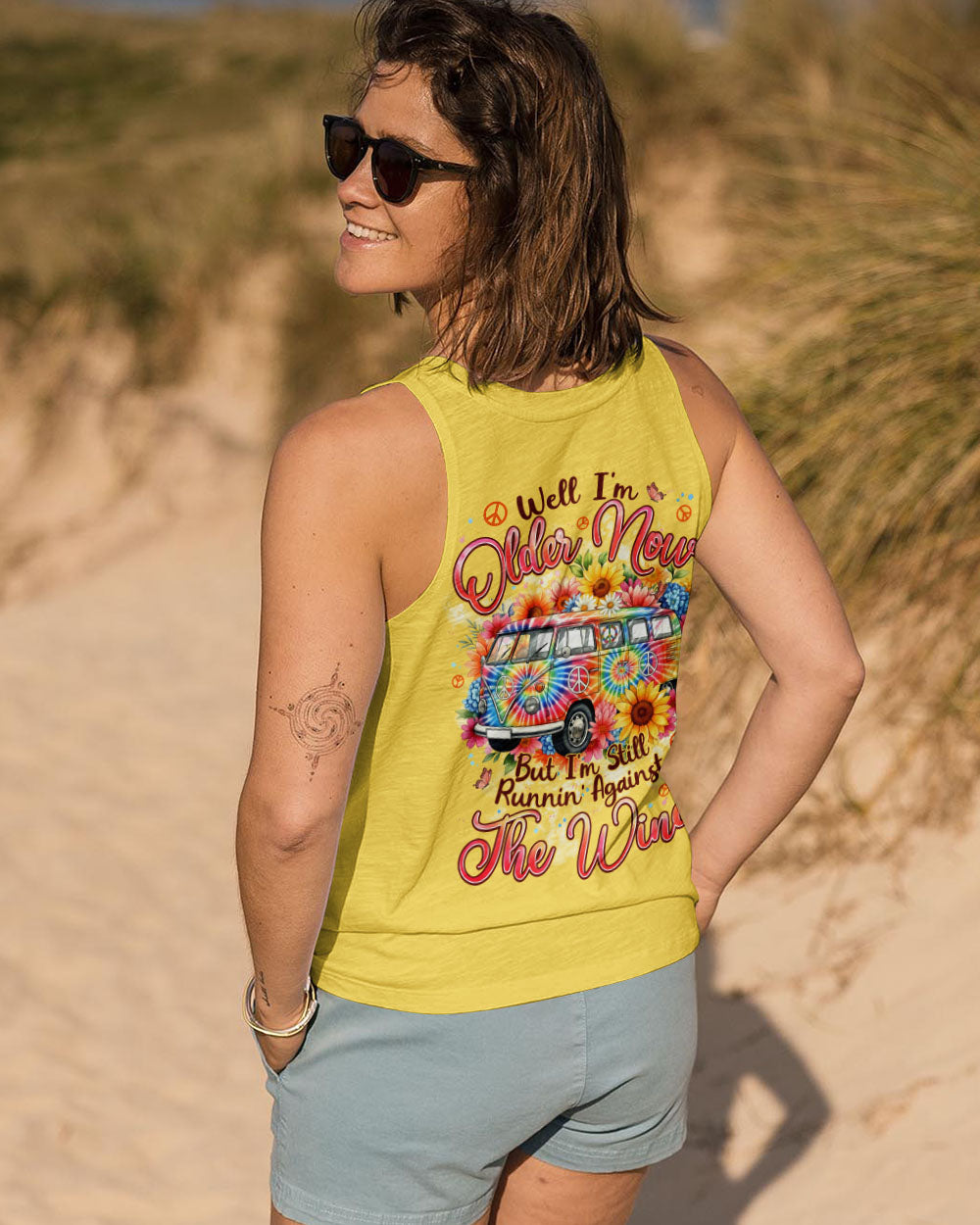 RUNNING AGAINST THE WIND CAR TIE DYE ALL OVER PRINT - TYPQ0312252